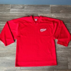 Vintage‎ Red Wings Kids Long Sleeve Jersey, Large